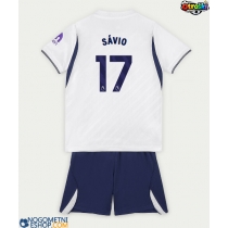 Otroški Nogometni dresi Tottenham Hotspur Savio #17 Domači 2026-27 Kratek Rokav (+ Kratke hlače)